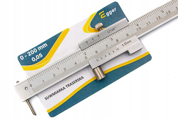 Suwmiarka traserska 0-200 mm - 0,05 mm