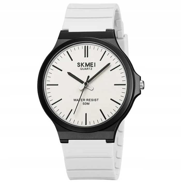 Zegarek męski SKMEI analogowy pasek skóra