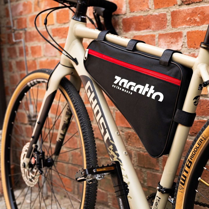 Sakwa na rower sakwa rowerowa pod ramę torba rowerowa duża pojemna ZAGATTO