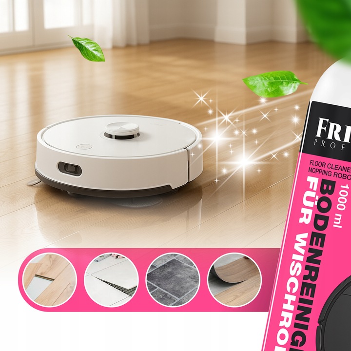 PŁYN DO ROBOTÓW MOPUJĄCYCH SPRZĄTAJĄCYCH DO ODKURZACZY MYJĄCYCH 1000ml