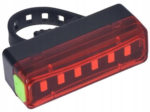 LAMPKA ROWEROWA PRZÓD I TYŁ ULTRA MOCNA AKUMULATOROWA ŁAD USB ZESTAW METAL