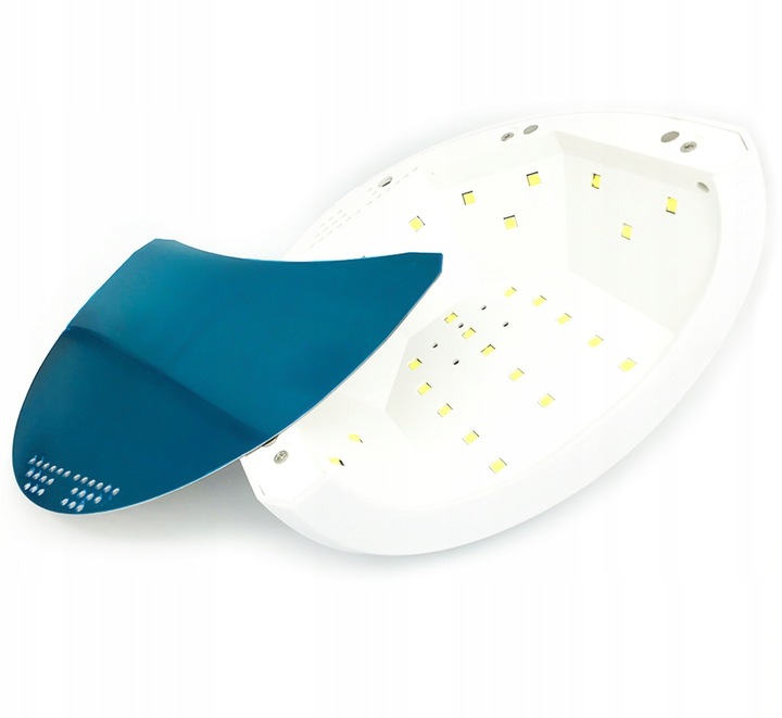Lampa Do Paznokci Hybrydy Żele 30 Diod 48W Led/Uv Lustrzane Dno Clavier Q7