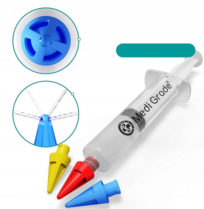 Urządzenie do czyszczenia uszu Medi Grade STRZYKAWKA