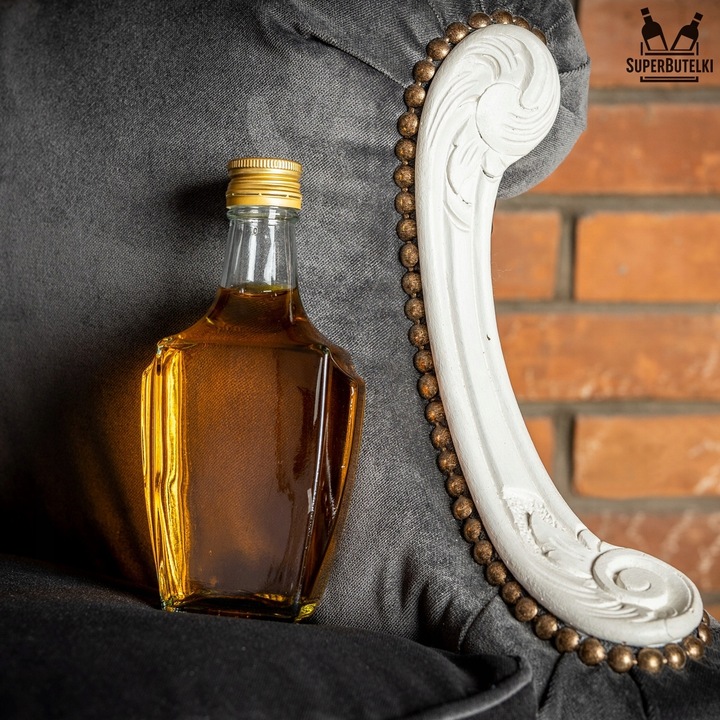 10x Butelki szklane Bonaparte 250 ml na bimber wino NALEWKI WÓDKĘ SOK