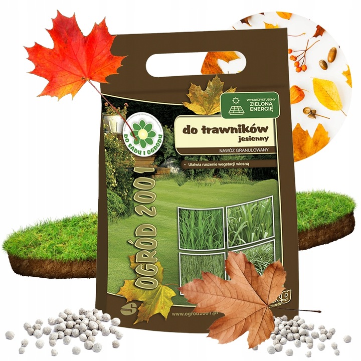SIARKOPOL NAWÓZ JESIENNY DO TRAWNIKÓW TRAWY 15KG OGRÓD2001