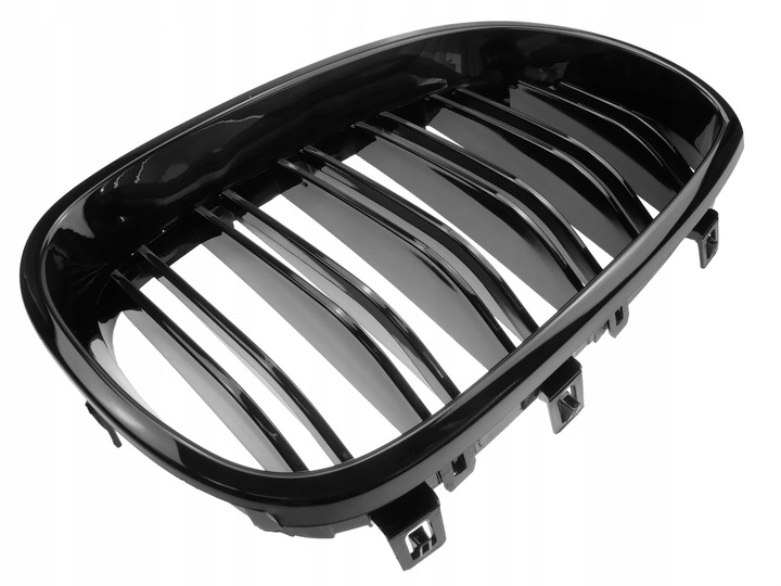 Nerki atrapa grill CZARNY POŁYSK do BMW E60 E61 M5