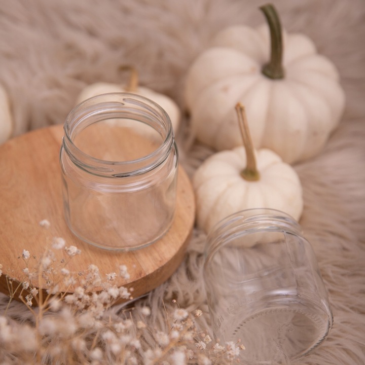 Słoik 200ML + WIECZKO FI66 DŻEM PRZETWORY PASZTET KONFITURA DESERY