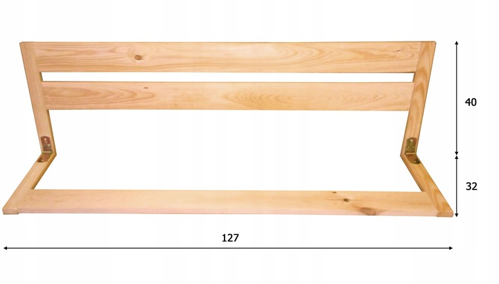 BARIERKA DO ŁÓŻKA BLOKADA OCHRONNA OSŁONA ZABEZPIECZAJĄCA DLA DZIECI