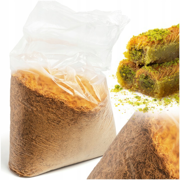 Ciasto Kataifi Do Dubajskiej Czekolady Pieczone Prażone Kadayef Kadayif 1kg