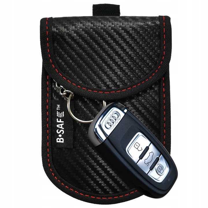 6 WARSTW BLOKUJĄCYCH Pokrowiec na Klucze Kluczyk KEYLESS OCHRONA RFID