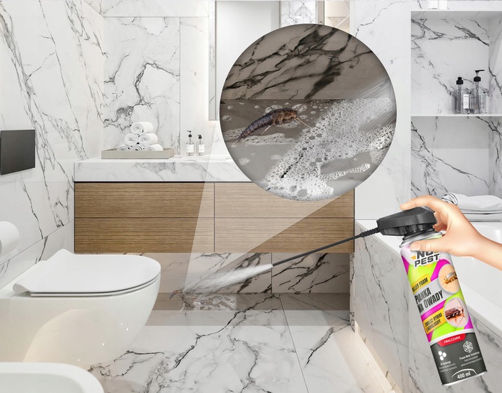 ŚRODEK PREPARAT NA MRÓWKI RYBIKI KARALUCHY PLUSKWY PIANKA NA OWADY NO