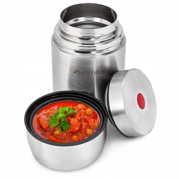 TERMOS OBIADOWY na ZUPĘ OBIAD pojemnik MENAŻKA lunch box KAMILLE 0,5 l