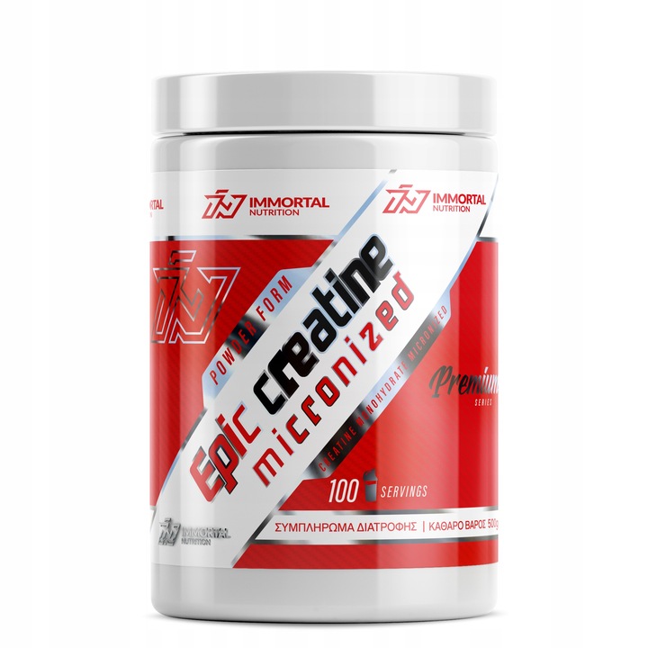 IMMORTAL EPIC CREATINE 500g KREATYNA MONOHYDRAT