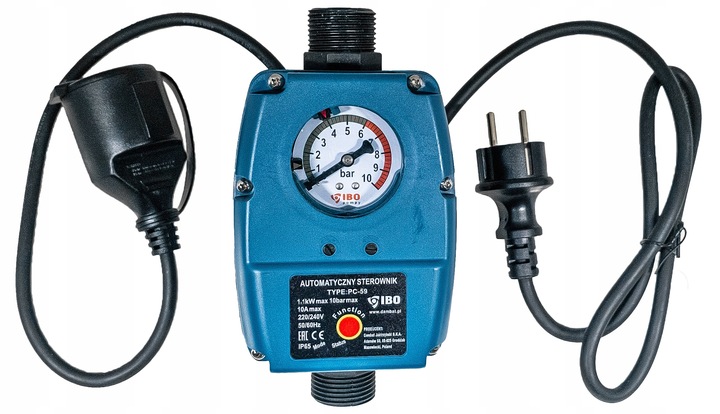 WŁĄCZNIK WYŁĄCZNIK CIŚNIENIOWY STEROWNIK AUTOMATYCZNY SUCHOBIEG PC-59