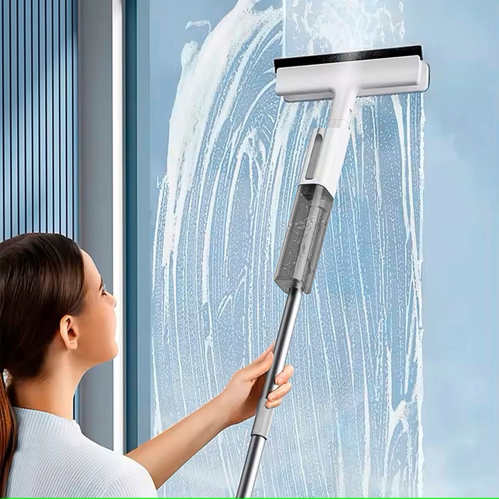 MOP ze SPRYSKIWACZEM+MYJKA DO OKIEN SZYB 3w1 SPRAY MOP Promis ULTRAMOP MS80