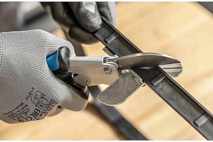 HOGERT NOŻYCE DO CIĘCIA USZCZELEK PROFILI LISTEW PCV PO KĄTEM KONTOMIERZ