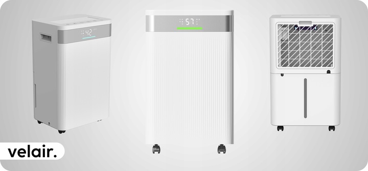 Osuszacz powietrza VELAIR LUMEA X 20l/24h WiFi +TIMER pochłaniacz