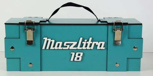 Skrzynka Alkohol MaszLitra Prezent na Urodziny Taty Dziadka Święta Kolegi