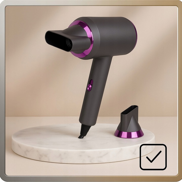 PROFESJONALNA SUSZARKA DO WŁOSÓW JONIZACJA ZDROWE WŁOSY KONCENTRATOR