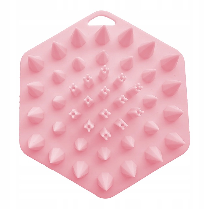 3w1 Silikonowa Myjka i Masażer do Ciała, Skóry głowy i pleców BUBBLE BURST