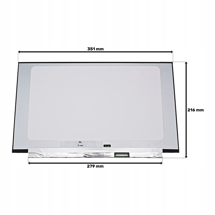 MATRYCA EKRAN LCD FHD 144Hz IPS DO LM156LF1F02 LM156LF2F01