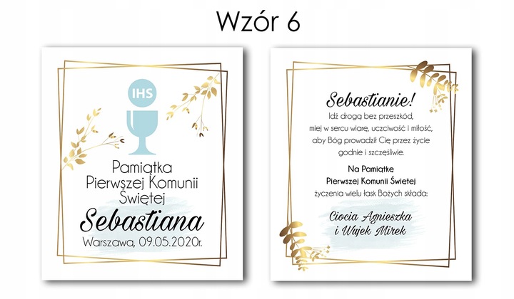 PAMIĄTKA PIERWSZEJ KOMUNII ŚWIĘTEJ PREZENT NA KOMUNIĘ PUDEŁKO UPOMINEK