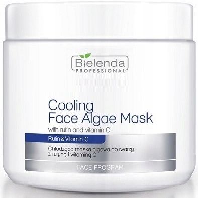 BIELENDA CHŁODZĄCA MASKA ALGOWA Z RUTYNĄ I WITAMINĄ C 190g W PUSZCE