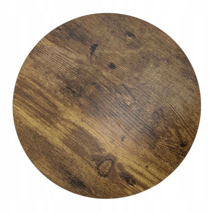 TABORET niski ciemny brąz STOŁEK BAROWY do jadalni do kuchni KRZESŁO