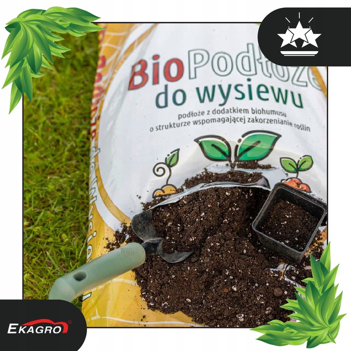 Bio Ziemia Uniwersalna do kwiatów warzyw z Nawozem Podłoże Kompostowe