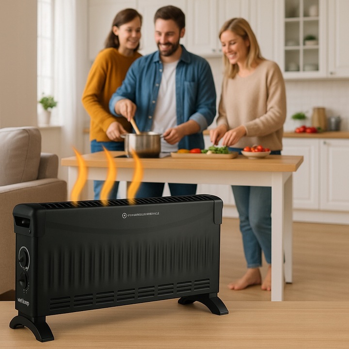 Grzejnik Elektryczny Konwektorowy 2000W Termostat Nawiew