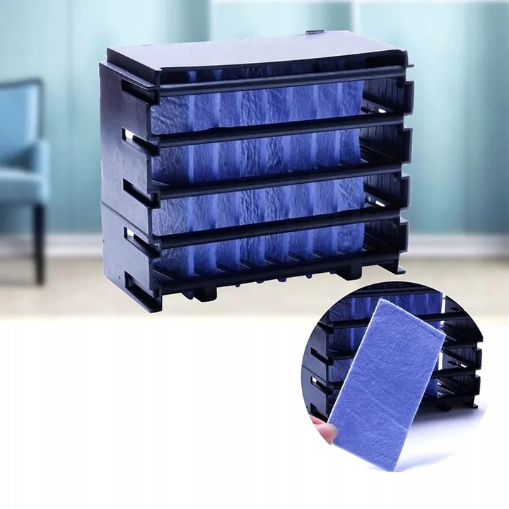 KLIMATYZATOR PRZENOŚNY 3W1 OCZYSZCZACZ NAWILŻACZ KLIMATYZER USB NA WODĘ