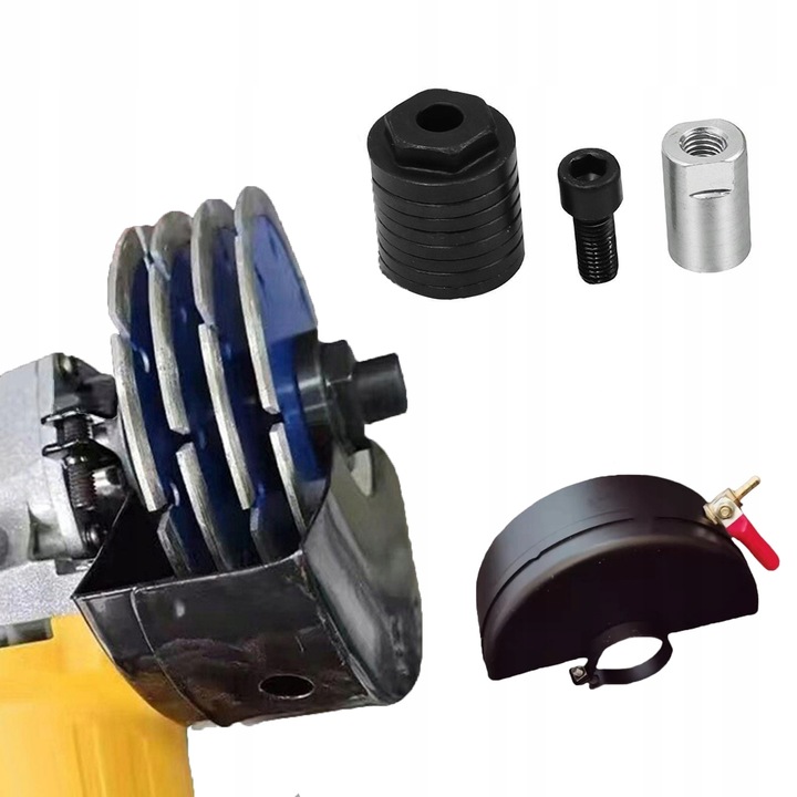 Adapter Do Szlifierki Kątowej M14 Do Rowkowania Bruzdownica +Osłona