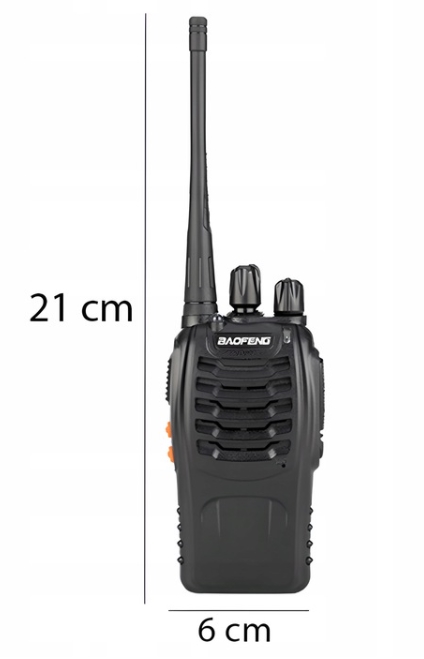 Krótkofalówka Baofeng 2 X BAOFENG BF-888S HT WALKIE-TALKIE PMR