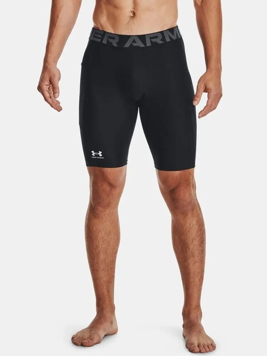 UNDER ARMOUR Spodenki kompresyjne HG Armor Lng Shorts-BLK