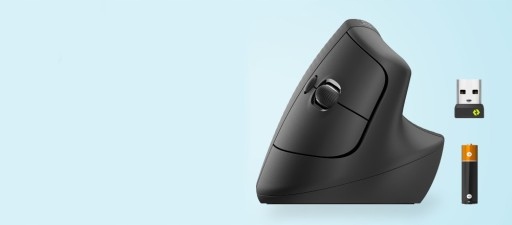 Mysz LOGITECH Lift Grafitowy