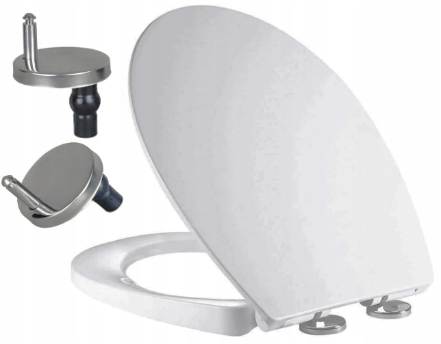 DESKA SEDESOWA KLOZETOWA WOLNOOPADAJĄCA UNIWERSALNA DUROPLAST WC CS