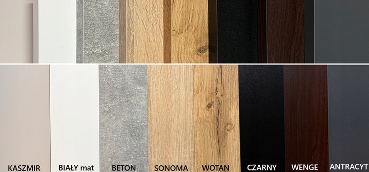 028055 KOMODA / ZESTAW 2d6s/200cm - CZARNY / WOTAN / WOTAN # KOLORY