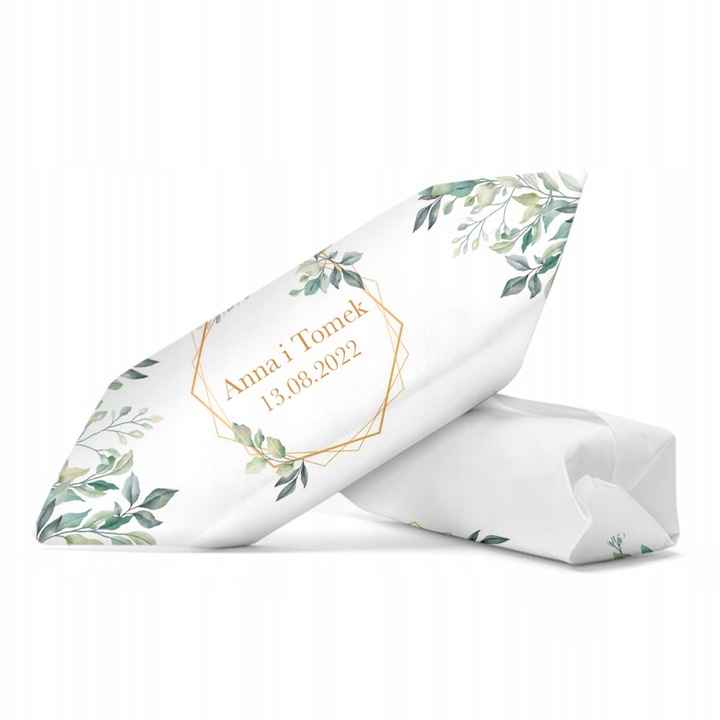 KRÓWKI PERSONALIZOWANE WESELE ŚLUB ROCZNICA 1 KG Podziękowanie dla Gości