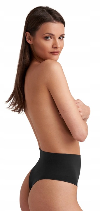 GATTA STRING CORRECT stringi z wysokim stanem majtki WYSZCZUPLAJĄCE - M