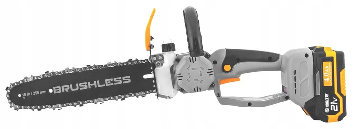 AKUMULATOROWA piła łańcuchowa BEZSZCZOTKOWA 2x 4Ah MP0008 Majster PRO