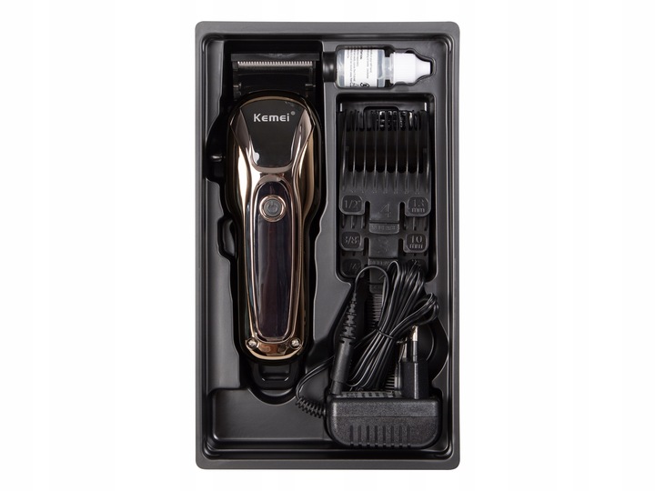 PROFESJONALNA MASZYNKA DO STRZYŻENIA WŁOSÓW BRODY BEZPRZEWODOWA