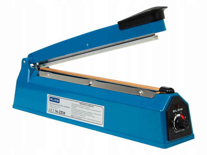 ZGRZEWARKA DO FOLII PAKOWANIA PAKOWARKA RĘCZNA REGULACJA CZASU 400W