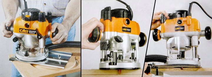 CMT CMT7E Frezarka Górnowrzecionowa 6-12,7mm 2400W Najnowsza Wersja