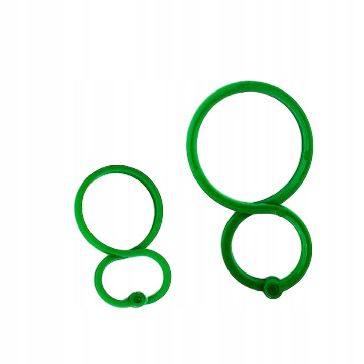 Zestaw 40x Zapinki do Mocowania Roślin (2 rozmiary) 25x 4x3cm, 15x 6x4cm