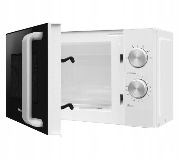 Kuchenka mikrofalowa Amica AMGF20M1W 20L 800W Czarno-biały