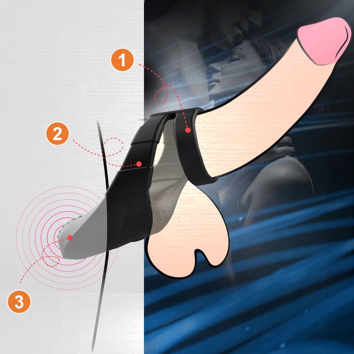 masazery prostaty z pierscieniem 10 funkcjami wibracji na penisa dla par