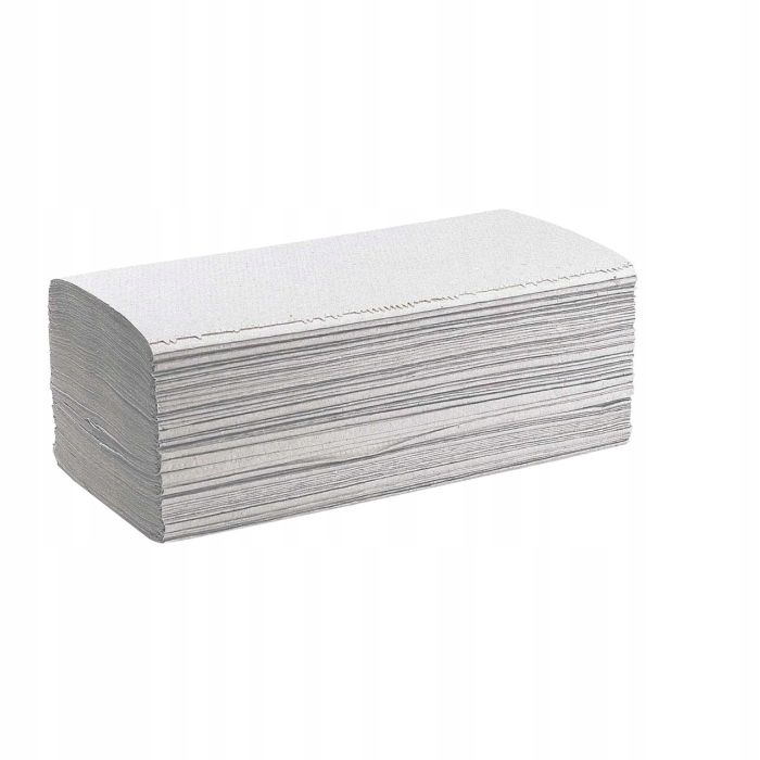 Ręcznik Papierowy ZZ BIAŁY Ręcznik do podajnika GRUBY CELULOZA 2w A20