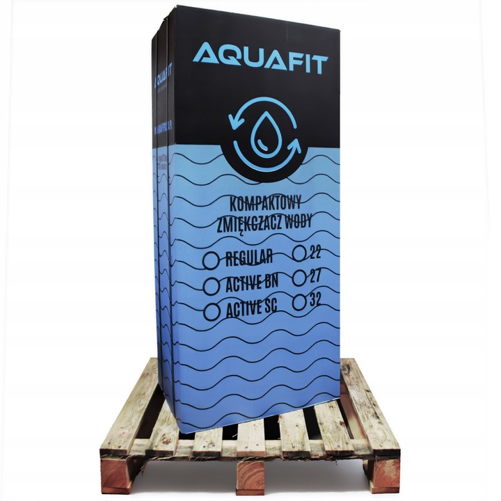 Zmiękczacz wody do domu AQUAFIT Active 32 Stacja uzdatniania wody Szary