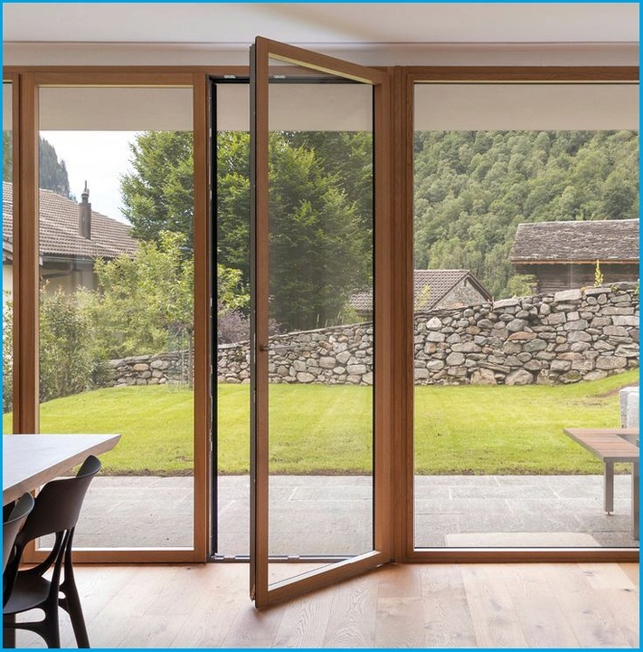 Zatrzask balkonowy + pochwyt ZŁOTY DĄB uchwyt do drzwi balkonowych