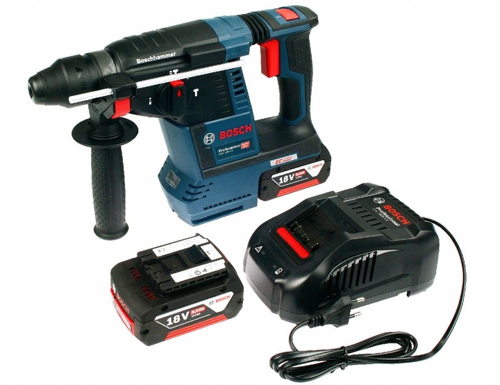 AKUMULATOROWY MŁOT GBH 18V-26 BOSCH 2x6,0Ah
